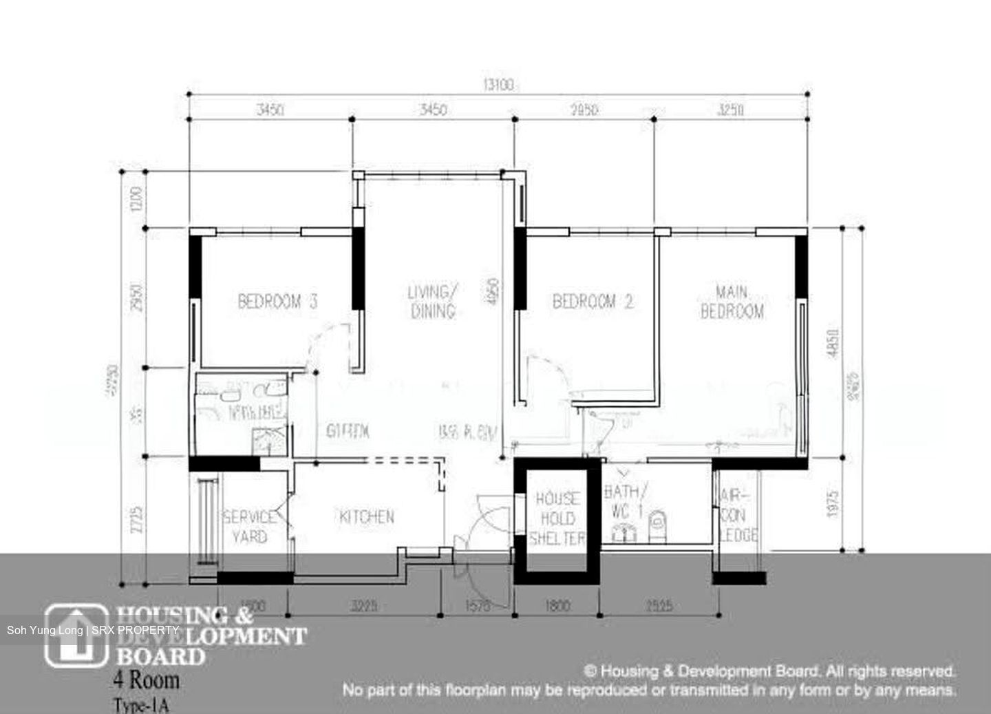 Blk 115A Alkaff Lakeview (Toa Payoh), HDB 4 Rooms #638178781